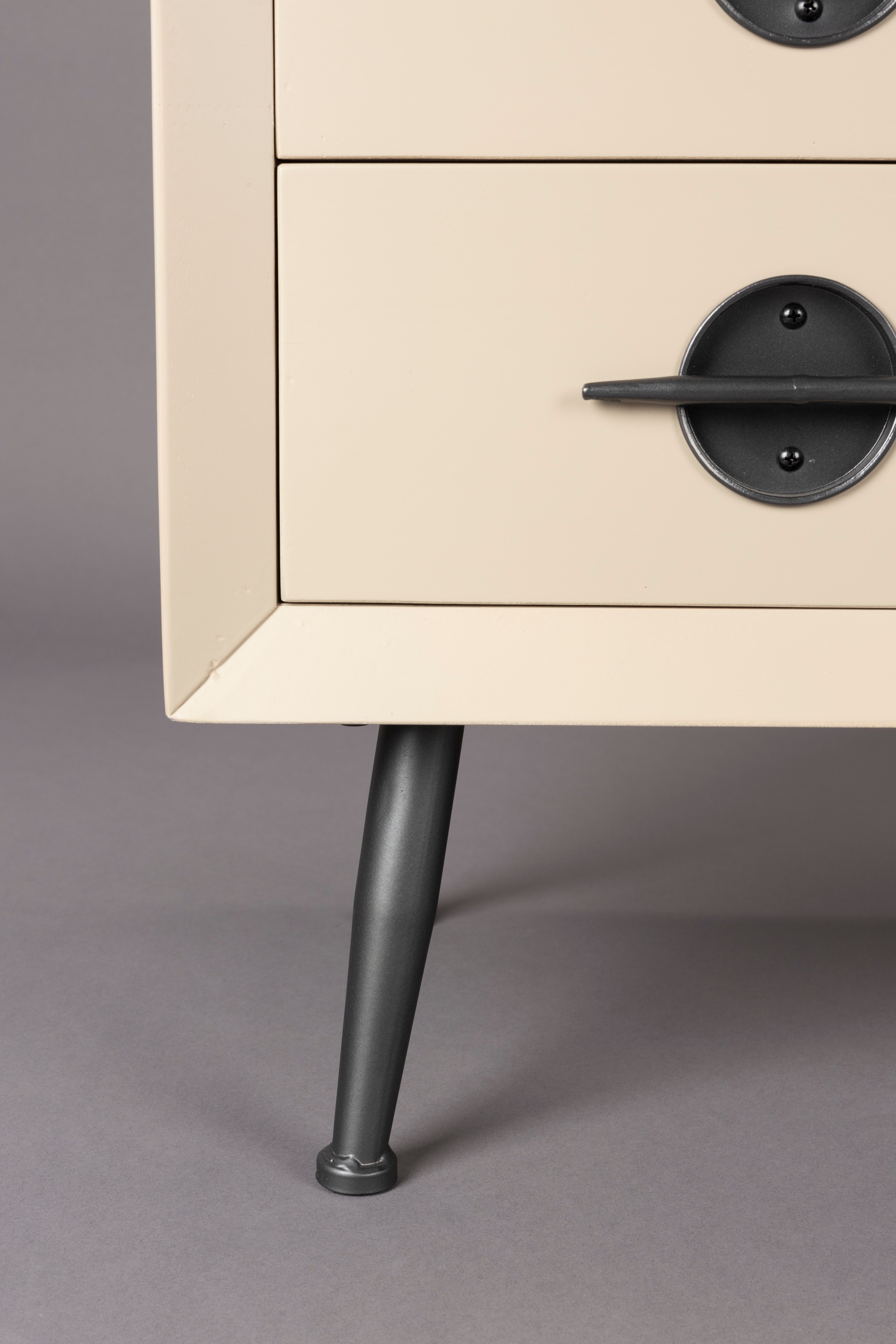 Dutchbone Edson Cream Chest of Drawers